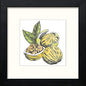 Walnut in Black Wood frame, premium wall art print