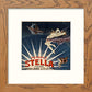 L Lumartos Vintage Stella Petrol Poster