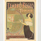 L Lumartos Vintage Poster Teatro Regio Torino