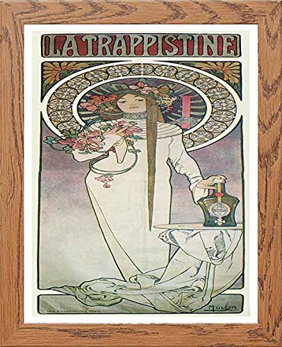 L Lumartos Vintage Poster Alphonse Mucha La Trappistine 1897