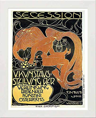L Lumartos Vintage Poster Vienna Secession Fifth Exhibition