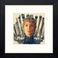 GOT Cersei Lannister in Black Wood frame, premium wall art print