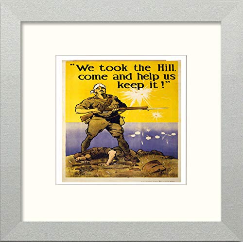 L Lumartos Vintage Poster Australia 1915 We Took The Hill