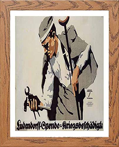 L Lumartos Vintage Poster Ludendorff Spende Fr Kriegsbeschdigte