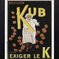L Lumartos Vintage Poster Bouillon Kub Chef