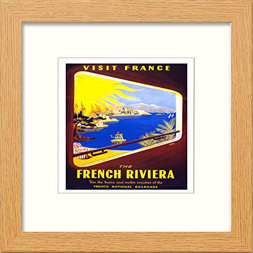 L Lumartos Vintage Poster French_riviera