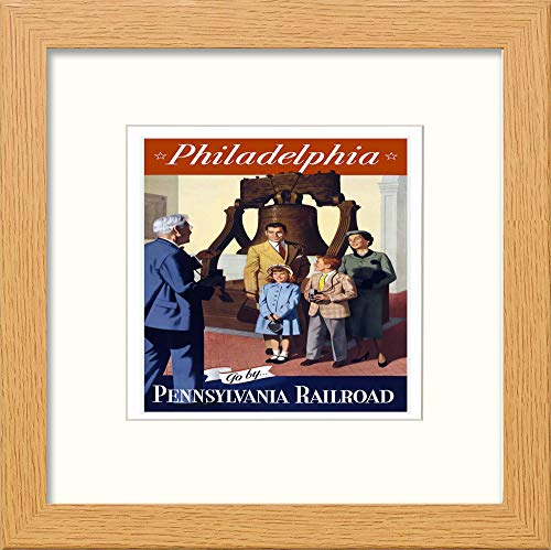 L Lumartos Vintage Poster Philadelphia By Pennsylvania Railroad