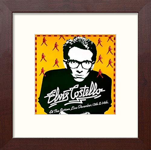L Lumartos Vintage Elvis Costello Poster