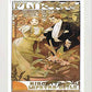 L Lumartos Vintage Poster Alphonse Mucha Flirt Biscuits Lefevre Utile C1895