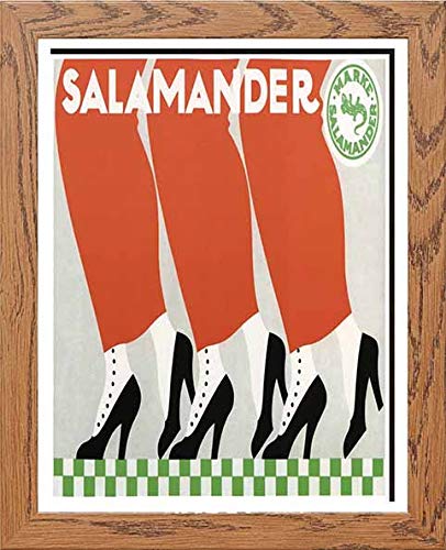 L Lumartos Vintage Poster Salamander Shoes