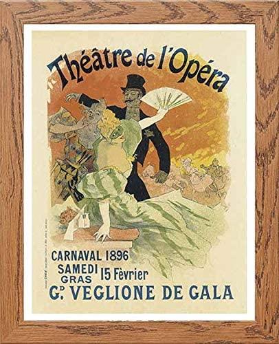 LUMARTOS Vintage Poster Theatre De L'opera Jules Cheret