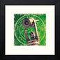 Glasgow Celtic Billy Mcneill in Black Wood frame, premium wall art print