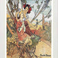 L Lumartos Vintage Poster Alphonse Mucha Chocolat Massonchocolat Mexicain Adolescence 1897