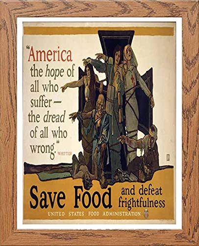 L Lumartos Vintage Poster America The Hope Of All Who Suffer