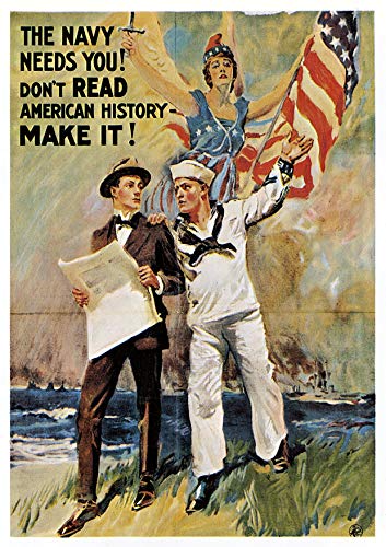 L Lumartos Vintage Poster The Navy Needs You