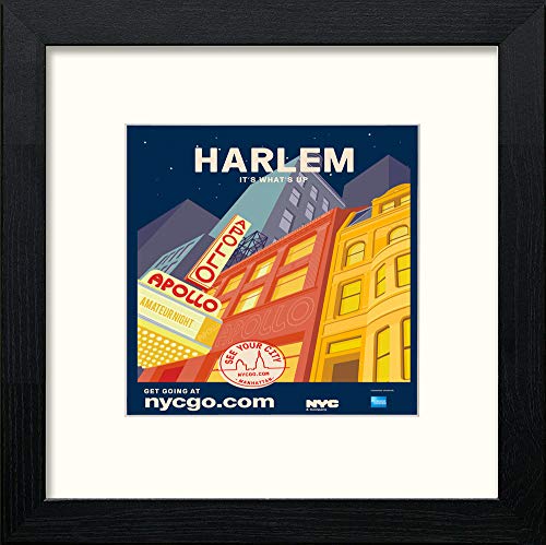 L Lumartos Vintage Harlem Poster