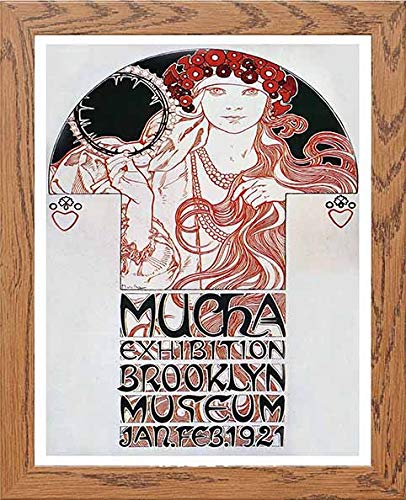 L Lumartos Vintage Poster Alphonse Mucha Mucha Exhibition 1921