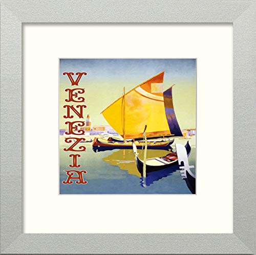 L Lumartos Vintage Venice Sail Poster
