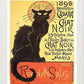 L Lumartos Vintage Poster Cabaret Du Chat Noir Paris
