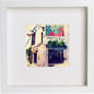 Glasgow Ubiquitous Chip Framed Luxury Art Artwork 0064 in White frame, premium wall art print