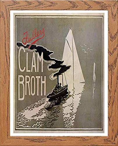 L Lumartos Vintage Poster Fullers Clam Broth