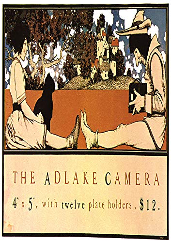 L Lumartos Vintage Poster The Adlake Camera