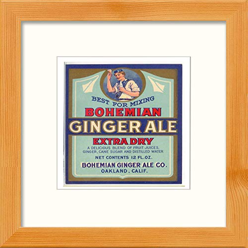 L Lumartos Poster Vintage Label Ginger Ale