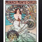 L Lumartos Vintage Poster Alphonse Mucha Manaco Monte Carlo 1897