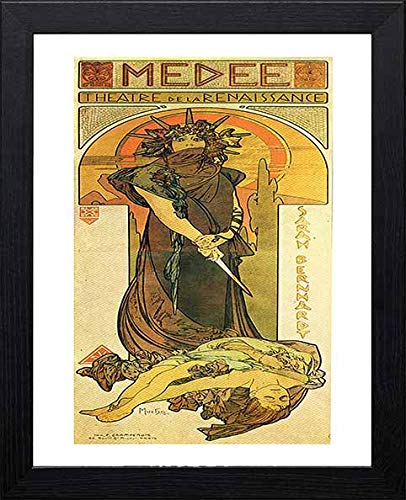 L Lumartos Vintage Greek God Poster Medea
