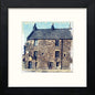Glasgow Provans Lordship in Black Wood frame, premium wall art print