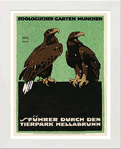 L Lumartos Vintage Poster Zoological Garden Munich Advertising