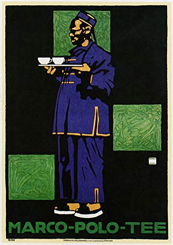 L Lumartos Vintage Poster Marco Polo Tee Advertising