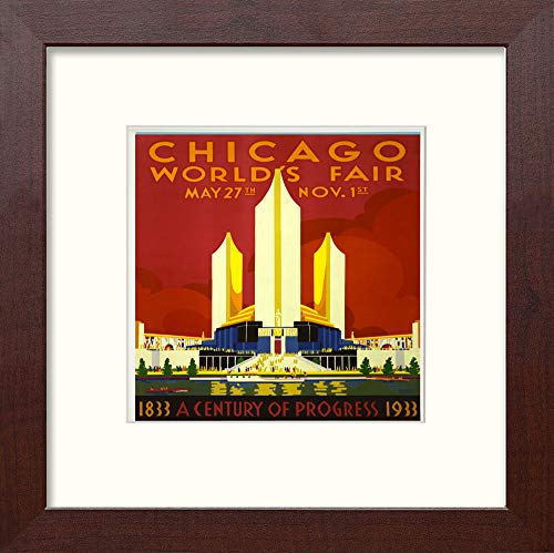 L Lumartos Vintage Chicago World Fair Poster
