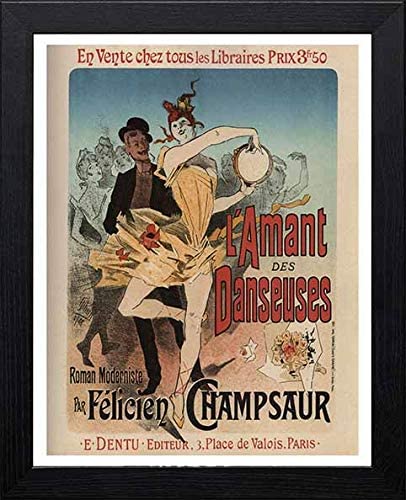 LUMARTOS Vintage Poster Maf045 L'amant Danseuses Jules Cheret