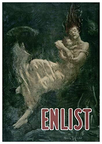 L Lumartos Vintage Poster Enlist