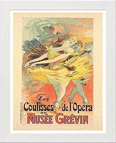 L Lumartos Vintage Poster Les Coulisses De Lopera Au Muse Grvin