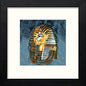 Tutankhamun in Black Wood frame, premium wall art print