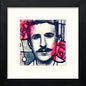 Rennie Mackintosh Portrait in Black Wood frame, premium wall art print