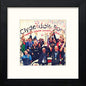 Glasgow Rangers FC Premier League Champions in Black Wood frame, premium wall art print