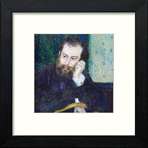 Vintage Renoir in Black Wood frame, premium wall art print