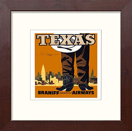 L Lumartos Vintage Poster Texas