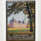 L Lumartos Vintage Poster France Cheverny