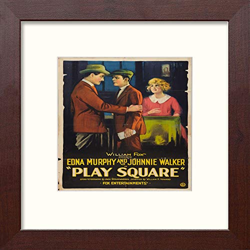 L Lumartos Vintage Play Square Poster