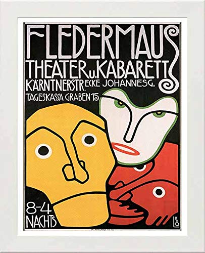 L Lumartos Vintage Poster Fledermaus Kabarett Und Theater