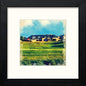 Golf Prestwick in Black Wood frame, premium wall art print