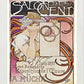 L Lumartos Vintage Poster Alphonse Mucha Salon Des Cent 1897