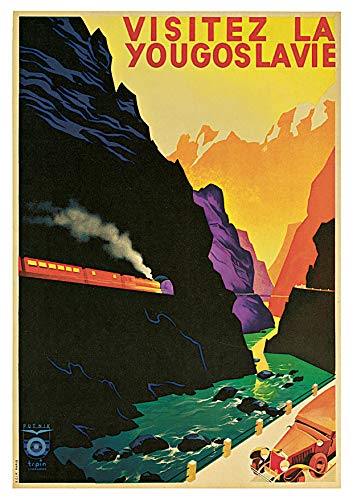 L Lumartos Vintage Poster Yugoslavia Vintage Travel