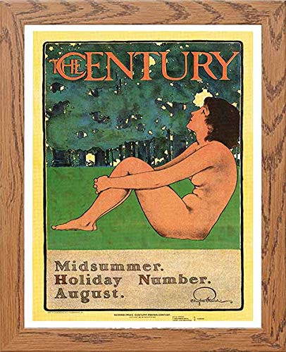 L Lumartos Vintage Midsummer Holiday August Poster The Century