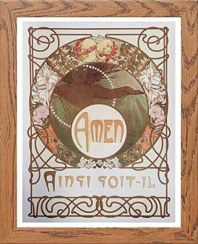 L Lumartos Vintage Poster Alphonse Mucha Le Pater 1899b