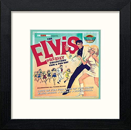L Lumartos Vintage Elvis Dance Poster